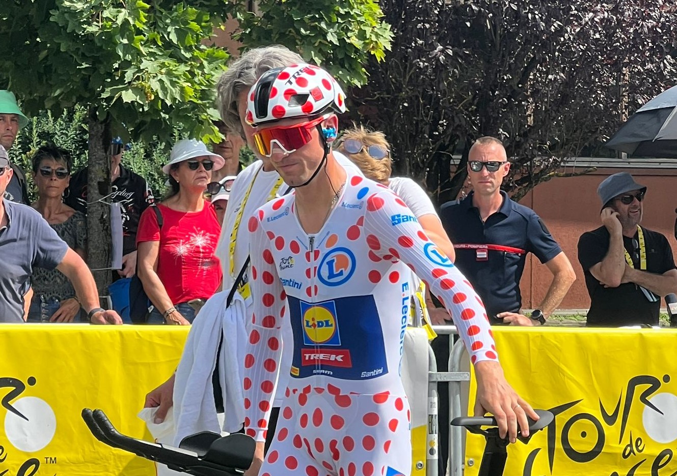 Tour de France la maglia a pois è di Giulio Ciccone