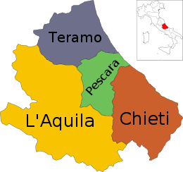 province abruzzo cartina