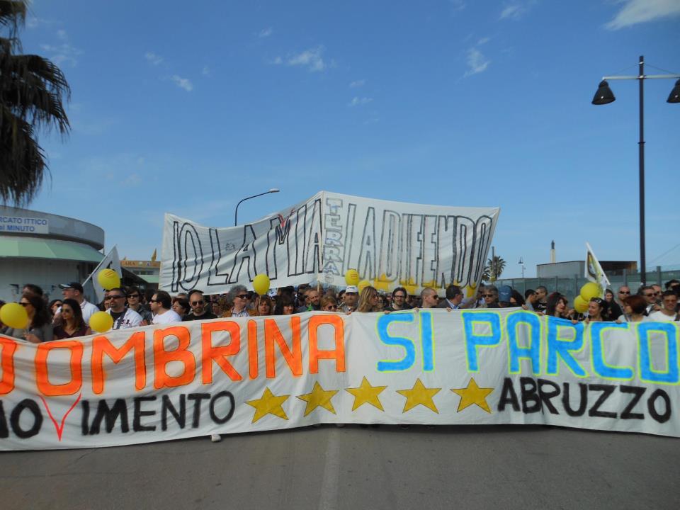 m5s ombrina mare