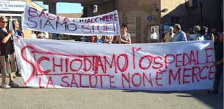 ospedale protesta