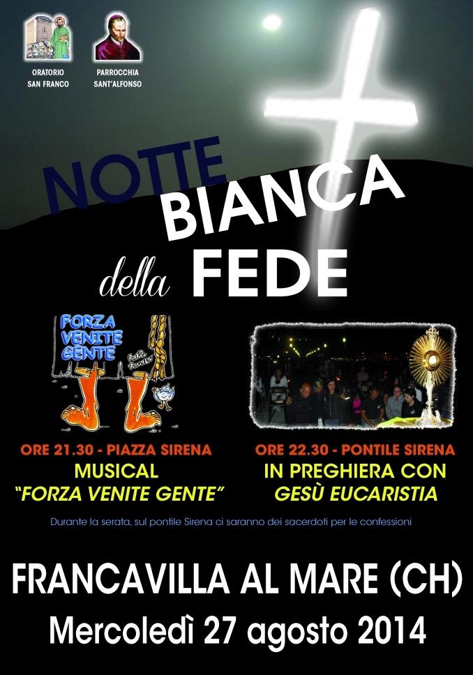 Notte bianca delle fede