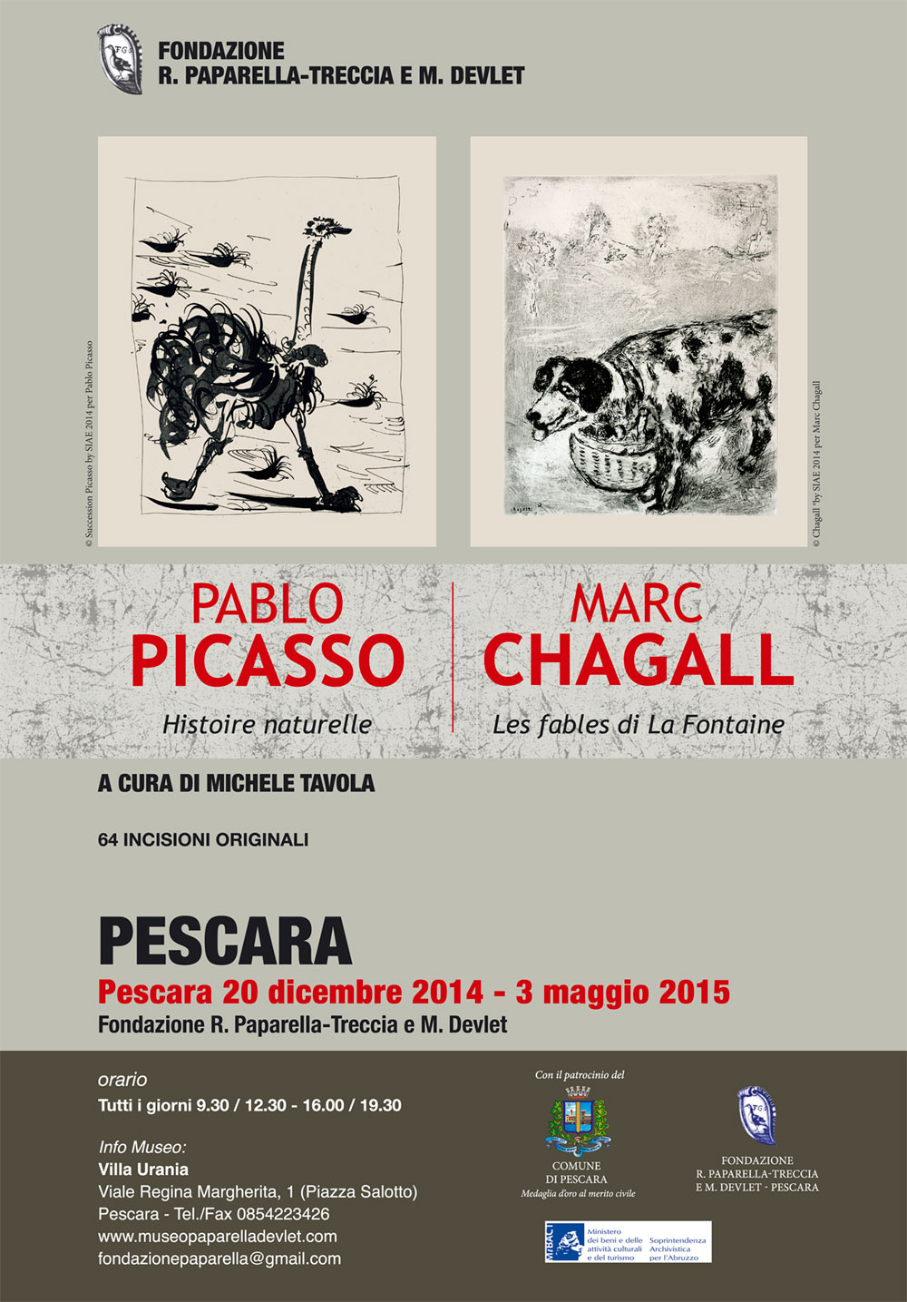 manifesto Picasso Chagall web
