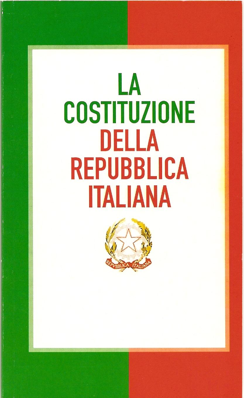 la costituzione della repubblica italiana